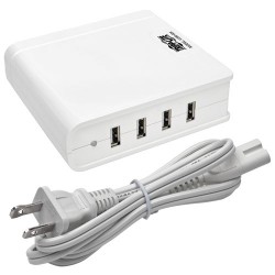 U280-004 Oplaad Station voor 4 USB apparaten