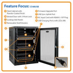 CS48USB Snel Oplaad Station voor 48 USB apparaten