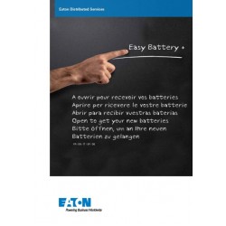 Eaton EB010WEB - Service Voucher Easy Battery+ WEB  product J