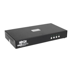 B002-DP1A4 Secure KVM Switch, DisplayPort to DisplayPort - 4 Ports, 4K, NIAP PP3.0 Certified, Audio, Single Monitor