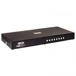 B002A-DP1AC8 - 8-Port Single-Monitor Secure KVM Switch, DisplayPort - 4K, NIAP PP3.0, Audio, CAC, TAA - B002A-DP1AC