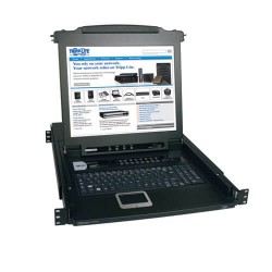 B020-016-17 NetDirector 16-Port 1U Rack-Mount Console KVM Switch with 17-in. LCD