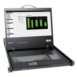 B021-000-19 1U Rack-Mount Console with 19-in. LCD
