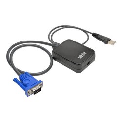 B032-VU1 KVM Console to USB 2.0 Portable Laptop Crash Cart Adapter with File Transfer and Video Capture, 1920 x 120