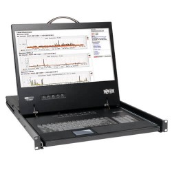 B040-016-19 NetController 16-Port 1U Rack-Mount Console KVM Switch with 19-in. LCD