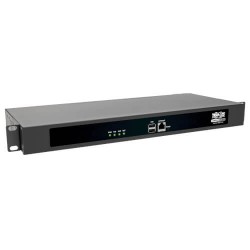 B097-016 16-Port Console Server, USB Ports (2) - Dual GbE NIC, 4 Gb Flash, Desktop/1U Rack, TAA