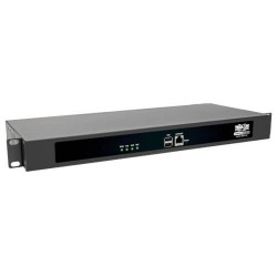 B097-016-INT 16-Port Serial Console Server, USB Ports (2) - Dual GbE NIC, 4 Gb Flash, Desktop/1U Rack, CE, TAA