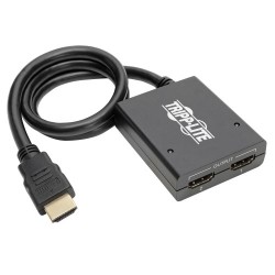B118-002-UHDINT - 2-Port HDMI Splitter - UHD 4K, International AC Adapter - B118-002-UHDINT - 2-Port HDMI Splitter 