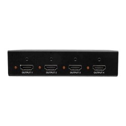 B118-004-UHD-2 4-Port 4K 3D HDMI Splitter, HDMI 2.0, HDCP 2.2, Ultra HD 4K x 2K Audio/Video, 3840 x 2160 @ 60 Hz, T