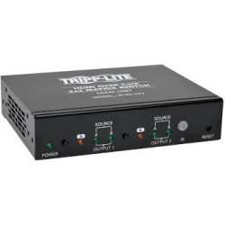 B126-2X2 2 x 2 HDMI over Cat5/Cat6 Matrix Splitter Switch, Box-Style Transmitter,Video and Audio, 1080p @60Hz up to