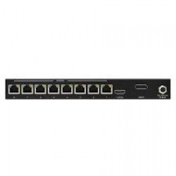 B127-008-D 8-Port DisplayPort to HDMI over Cat6 Splitter/Extender, Transmitter for Video/Audio, PoC, 4K @ 60 Hz, 12