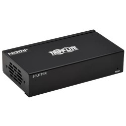 B127A-002-BH - 2-Port HDMI over Cat6 Splitter - 4K 60 Hz, HDR, 4:4:4, PoC, HDCP 2.2, 230 ft. (70.1 m), TAA