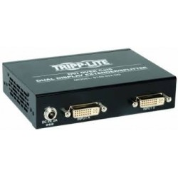 B140-002-DD 2-Port Dual Display DVI over Cat5/Cat6 Extender Splitter, Video Transmitter, 1920x1080 at 60Hz, Up to 2