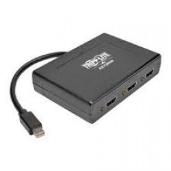 B155-003-HD-V2 3-Port Mini DisplayPort 1.2 to HDMI Multi-Stream Transport (MST) Hub, 3840 x 2160 (4K x 2K) @ 60 Hz 