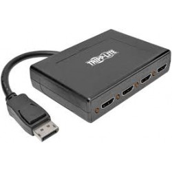 B156-004-HD 4-Port DisplayPort 1.2 to HDMI Multi-Stream Transport (MST) Hub, 3840 x 2160 4Kx2K @ 24/30Hz UHD, TAA