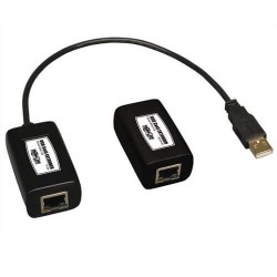 B202-150 1-Port USB over Cat5/Cat6 Extender, Transmitter and Receiver, up to 150-ft., TAA