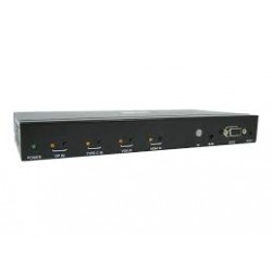 B320-4X1-MH 4-Port Multi-Format Presentation Switch, HDMI, DP, USB-C and VGA to HDMI, 4K 60Hz 4:4:4