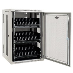 CS48USBW 48-Device USB Charging Station Cabinet with Sync for iPad and Android Tablets, Wall-Mount and Cart Options