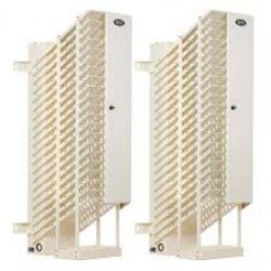 CST40AC 20-Device AC Charging Station Towers for Chromebooks - Open Frame, White, 2 Pack (40 Devices Total)