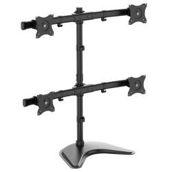 DDR1327MQ Quad-Display Desktop Monitor Stand for 13â€ to 27â€ Flat-Screen Displays