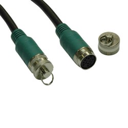 EZA-035-P Easy Pull Long-Run Display Cable - Type-A Analog Plenum Trunk Cable, 35-ft.