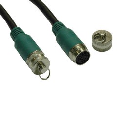 EZA-100-P Easy Pull Long-Run Display Cable - Type-A Analog Plenum Trunk Cable, 100-ft.