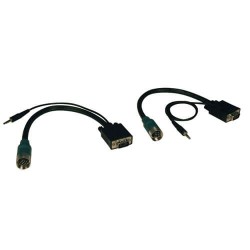 EZA-VGAAM-2 Easy Pull Type-A Connectors - (M/M set of VGA with Audio)
