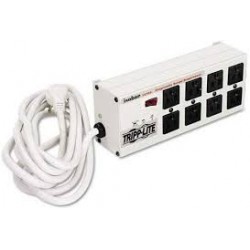 ISOBAR8ULTRA Isobar 8-Outlet Surge Protector, 12 ft. Cord with Right-Angle Plug, 3840 Joules, Diagnostic LEDs, Meta