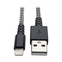 M100-006-HD Heavy-Duty USB Sync/Charge Cable with Lightning Connector, 6 ft. (1.8 m)