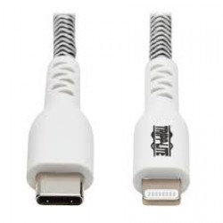 M102-006-HD Heavy-Duty USB-C Sync/Charge Cable with Lightning Connector - M/M, USB 2.0, 6 ft. (1.8 m)