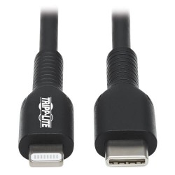 M102-02M-BK - USB-C to Lightning Sync/Charge Cable (M/M), MFi Certified, Black, 2 m (6.6 ft.)
