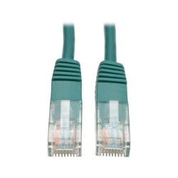 N002-010-GN Cat5e 350MHz Molded Patch Cable (RJ45 M/M) - Green, 10-ft.
