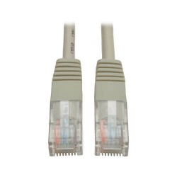 N022-01K-GY Cat5e 350MHz Bulk Solid-Core PVC Cable - Gray, 1000-ft., TAA