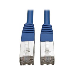 N105-015-BL Cat5e 350 MHz Molded Shielded STP Patch Cable (RJ45 M/M), Blue, 15 ft.