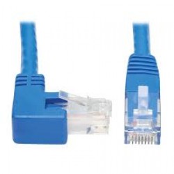 N204-020-BL-RA Right-Angle Cat6 Gigabit Molded UTP Ethernet Cable (RJ45 Right-Angle M to RJ45 M), Blue, 20 ft.
