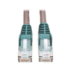 N210-010-GY Cat6 Gigabit Cross-over Molded Patch Cable (RJ45 M/M) - Gray, 10-ft.