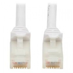 N261AB-003-WH - Cat6a 10G Certified Snagless Antibacterial UTP Ethernet Cable (RJ45 M/M), White, 3-ft. (0.91 m)