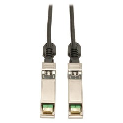 N280-02M-BK SFP+ 10Gbase-CU Passive Twinax Copper Cable, SFP-H10GB-CU2M Compatible, Black, 2M (6-ft.)