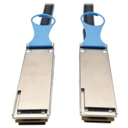 N282-20N-28-BK QSFP28 to QSFP28 100GbE Passive DAC Copper InfiniBand Cable (M/M), 0.5 m (20 in.)