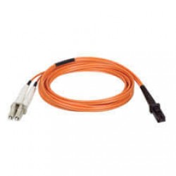 N314-15M Duplex Multimode 62.5/125 Fiber Patch Cable (MTRJ/LC), 15M (50 ft.)