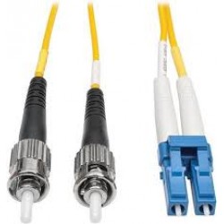 N368-05M-P Duplex Singlemode 8.3/125 Fiber Plenum Rated Patch Cable (LC/ST), 5M (16 ft.)