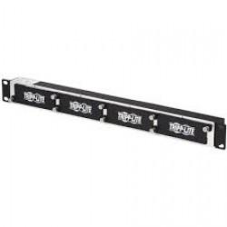 N484-01U-MINI High-Density Copper/Fiber Enclosure Mini Panel, 1U, 4-Cassette Capacity