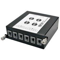 N484-2M24-6M12 100Gb/120Gb to 40Gb Breakout Cassette, (x2) 24-Fiber MTP/MPO ( Male with Pins ) to (x6) 12-Fiber MTP