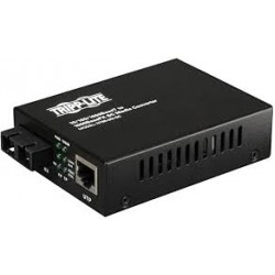 N785-001-SC Fiber Optic - 10/100/1000 to 1000BaseLX SC Gigabit Multimode Media Converter, 2km, 1310nm