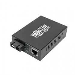 N785-P01-SC-MM2 Gigabit Multimode Fiber to Ethernet Media Converter, POE+ - 10/100/1000 SC, 1310 nm, 2 km (1.2 mi.)