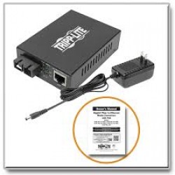 N785-P01-SC-SM1 Gigabit Singlemode Fiber to Ethernet Media Converter, POE+ - 10/100/1000 SC, 1310 nm, 20 km (12.4 m