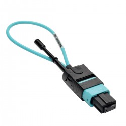 N844-LOOP-12F MTP / MPO Fiber Optic Loopback Tester (Multimode 50/125um, OM3) - Female