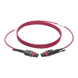 N845-01M-12-MG MTP/MPO Multimode Patch Cable, 12 Fiber, 40/100 GbE, 40/100GBASE-SR4, OM4 Plenum-Rated (F/F), Push/P