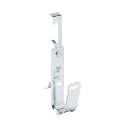 NCM-JHC08-25 J-Hook Cable Support - 3/4â€, Batwing, Galvanized Steel, 25 Pack