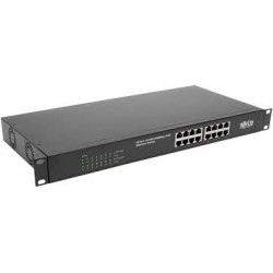 NG16POE 16-Port 10/100/1000 Mbps 1U Rack-Mount/Desktop Gigabit Ethernet Unmanaged Switch with PoE+, 230W, Metal Hou
